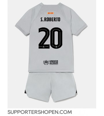 Barcelona Sergi Roberto #20 Tredje tröja Barn 2022-23 Kortärmad (+ korta byxor)